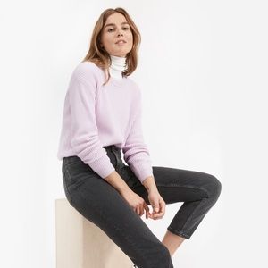 Everlane Cashmere Rib Round Crew